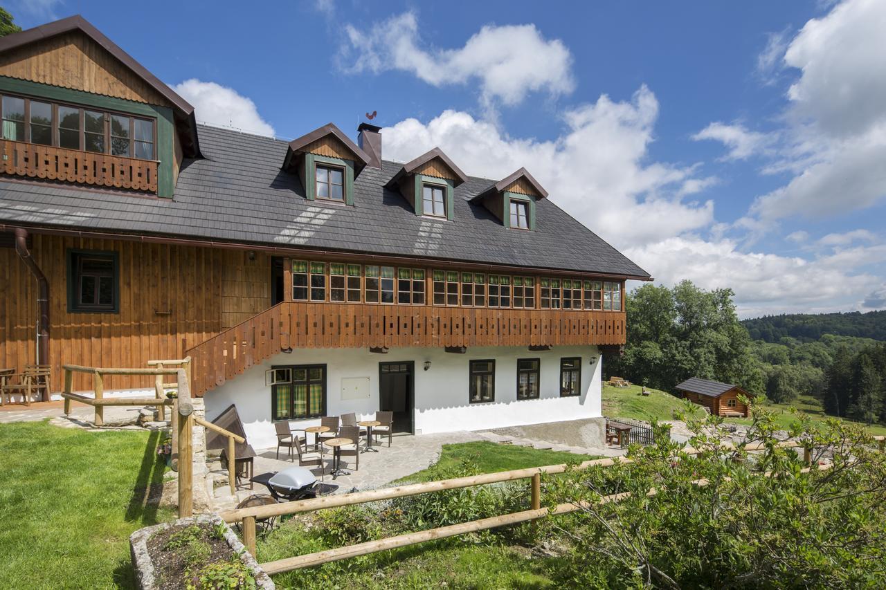 Wellness Hotel Florián České Žleby Stožec Exterior foto